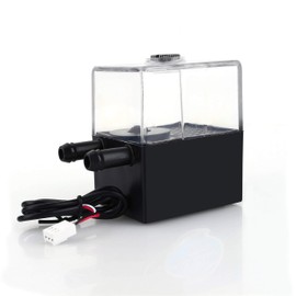 Water Cooling Pump, Ultra Quiet 12v DC 4W Reservoir .300L/h Pump Wasserpumpe PC Watercooling Syscooling Pump for Pc CPU Liquid Cooling System