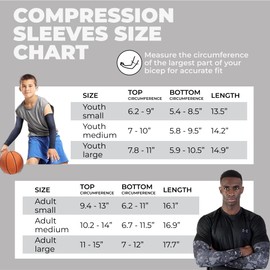 Sports Compression Arm Sleeves - Camo Arm Cover Shield for Men, Women, Youth & Kids - for Baseball, Basketball, Football, Shooting, Volleyball, Bowling, Golf & Gaming - UPF 50 UV Sun Protection