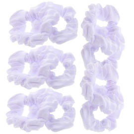 Vaguelly 10Pcs Elastic Hair Ties Soft and Stretchy Bands for Ponytails and Buns Lightweight Design for Daily Use for Women