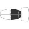XPEL PRIME XR BLACK Nano Ceramic PRECUT Rear Side Window