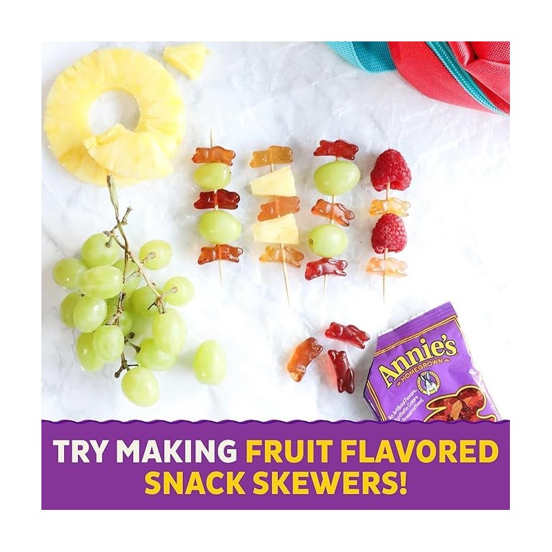 Annie's Organic Berry Patch and Summer Strawberry Bunny Fruit Snacks