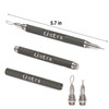 Professional Travel 2-in-1 Blackhead Remover and Comedone Extractor Tool with