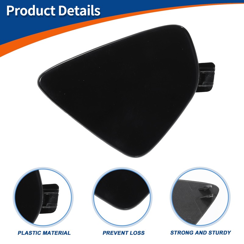 QUARKZMAN Towing Hook Cover Front Right Bumper Hook Cover Tow