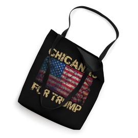 Chicanas For Trump - Funny Trump 2024 President Tote Bag