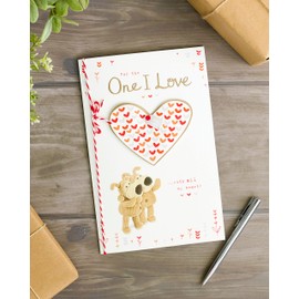 Boofle Girlfriend Birthday Card - Cute Birthday Card for Her - Gorgeous Girlfriend Card, Beige, 165x254mm