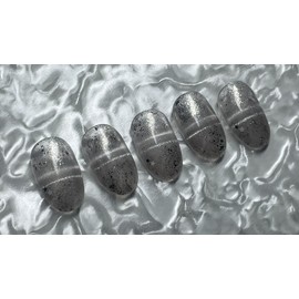 ⭐️ Sparkly and bright [Starlight Barcode] Magnetic Nail Tip ⭐️ - White / ⭐️ 반짝 영롱 [별빛 바코드] 자석 네일 팁 ⭐️ - 화이트