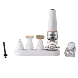 Timco Rasuradora 5 en 1, delineadora y vello corporal a prueba de agua ipx5 recarga rapida bsk-1200