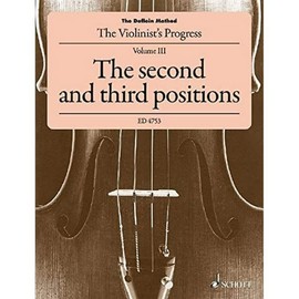The Doflein Method: The Violinist's Progress. The second and third positions. violin.