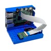 Raspberry Pi 4 Case - Pi-Blox Enclosure (Blue)