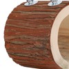 Bird Tree Hole Nest Small Pet Natural Wooden Toy Hideaway