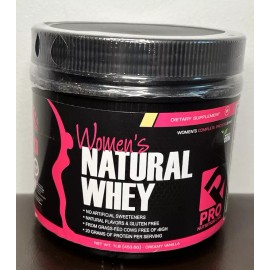 Pro Nutrition Labs Women's Natural Whey Creamy Vanilla 1 lb/16 servings EXP 7/24