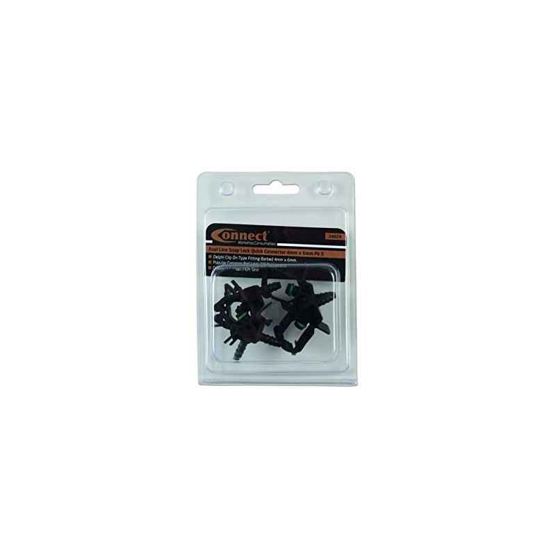 Connect 34028 Fuel Line Snap Lock Quick Connector 4mm x