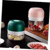 BIUDECO Wireless Garlic Pounder Compact Portable Garlic Mincer Meat Crusher