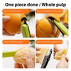 Orange Peeler Tool | Orange Citrus Peelers - Multipurpose Easy