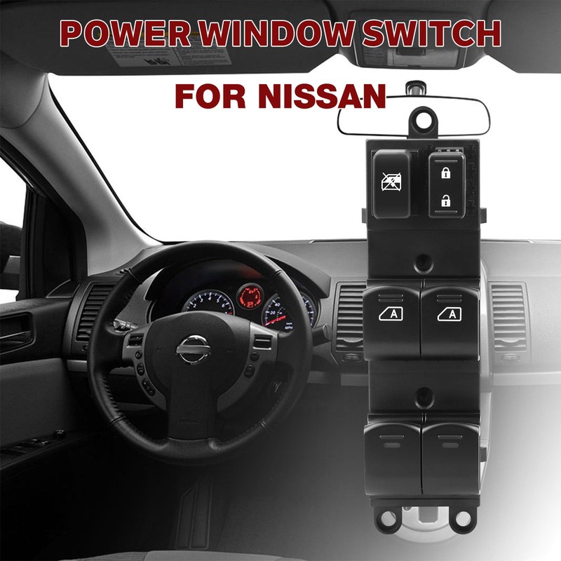 LCWRGS Master Power Window Switch Compatible with Nissan Titan 2004-2015,