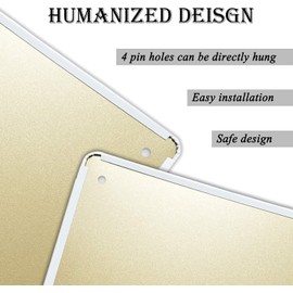 Vintage Decor Signs Retro Metal Signs Man Cave Decor Garage Kitchen Decor Bar Pub Club Cafe Home Restaurant Wall Decor Art Sign Post Signs Size: 12” x 8” Inch (BL)