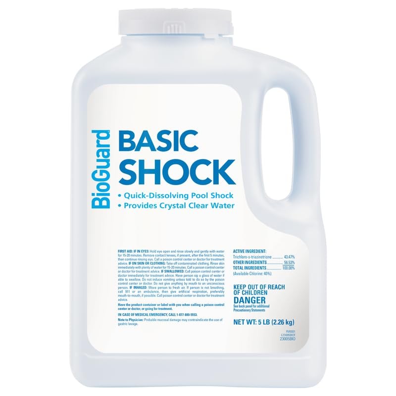 BioGuard® Basic Shock – Quick Dissolving Granular Pool Shock 5