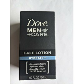 Dove 4 PACK Dove Men + Care Face Lotion Hydrate with Broad Spectrum SPF 15, 1.69 oz