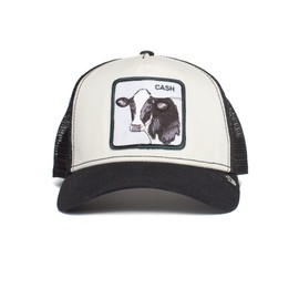 Goorin Bros. Unisex The Farm Baseball Trucker Cap, Black/Cash Cow, Einheitsgröße