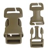 Qavctw 2x 1 Buckle Quick Side Release Buckle for Tactical