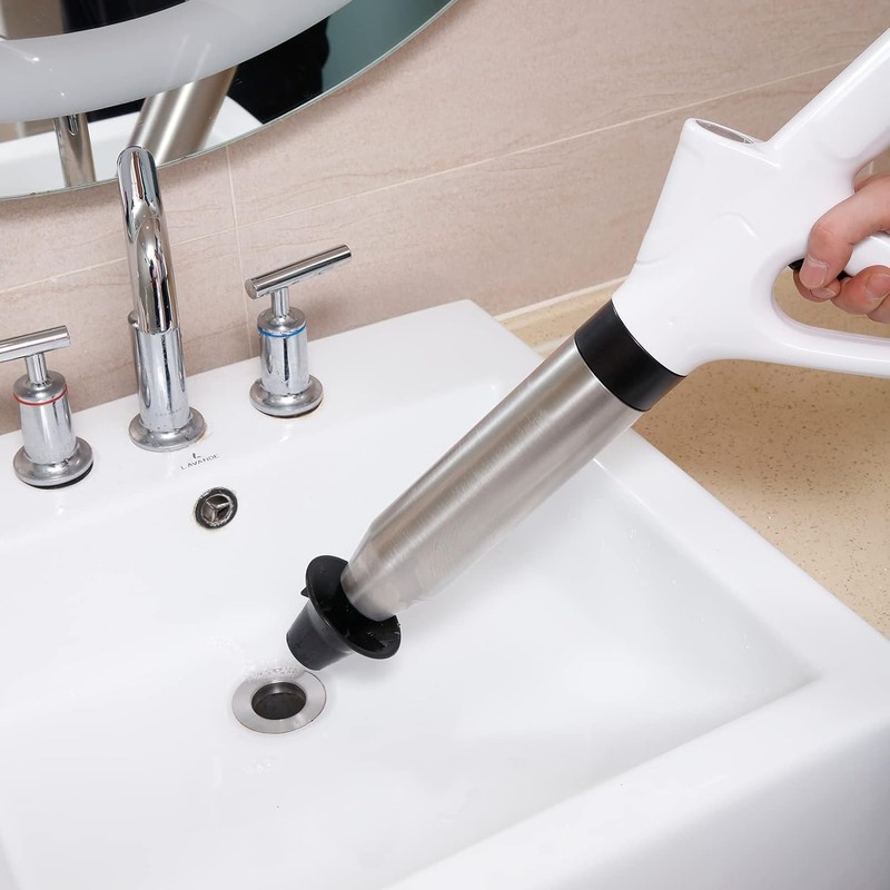 Toilet Unclogger, Toilet Plunger Air Drain Blaster, Drain Clog Remover