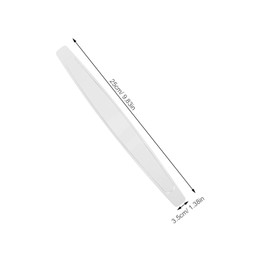 Ciieeo Refrigerator Door Handle: Anti-Slip Freezer Door Pull Heavy Duty Plastic Fridge Handle Bar Replacement for Commercial Coolers and Home Appliance White