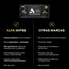 Toallitas Humedas Vainilla Real Alfa Wipes 6pack (300 Toall)