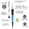 Soldering Iron Kit, 60W Soldering Iron, 5 Soldering Iron Tips,