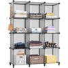 HOMIDEC Closet Organizer, 12-Cube Closet Organizers and Storage, Portable Closet