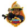 Mono-Quick 367 Fireman Sam Iron-On Sew-on Patches Polyester Multicoloured MD