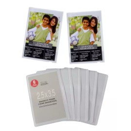 Studio Décor 8ct Magnetic Photo Pocket Frames 2.5" x 3.5" inch Frame by Studio Décor