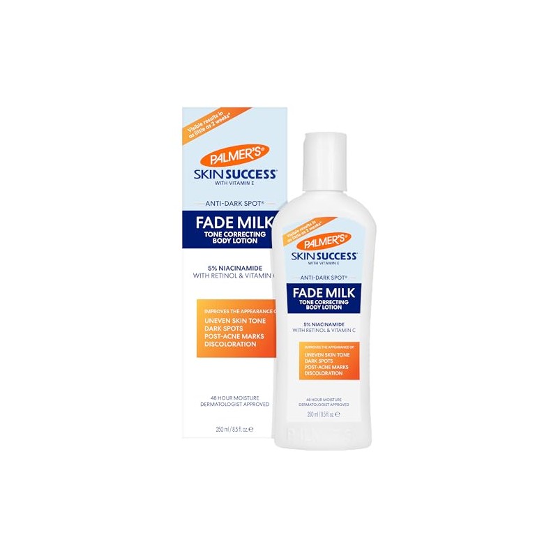 Palmer's Skin Success Fade Milk - Loción Corporal Aclarante, Dermatológicamente