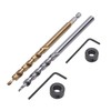 Idhadkc 2Pcs 1/4 Inch Hex Shank Pocket Hole Drill Bit