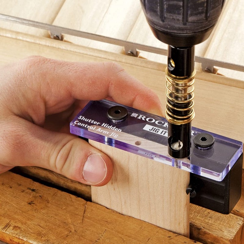 Rockler Hidden Control Arm Jig Kit for Shutter System