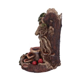 Nemesis Now The Wisest Dryad Incense Burner, Backflow Design, Hand-Painted Resin, Nature Decor, 18cm