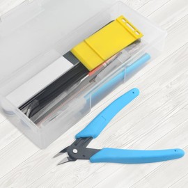 BXQINLENX Professional 9 PCS Gundam Model Tools Kit Modeler Basic Tools Craft Set Hobby Building Tools Kit for Gundam Car Model Building Repairing and Fixing(B)