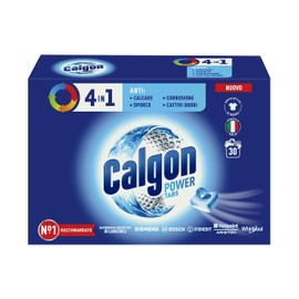 Calgon Powerball Tabs Anticalcare Lavatrice 1 Confezione da 30 Pastiglie