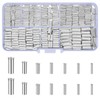 650 Pcs 7 Sizes Wire Ferrules Kit, Tinned Copper Crimp
