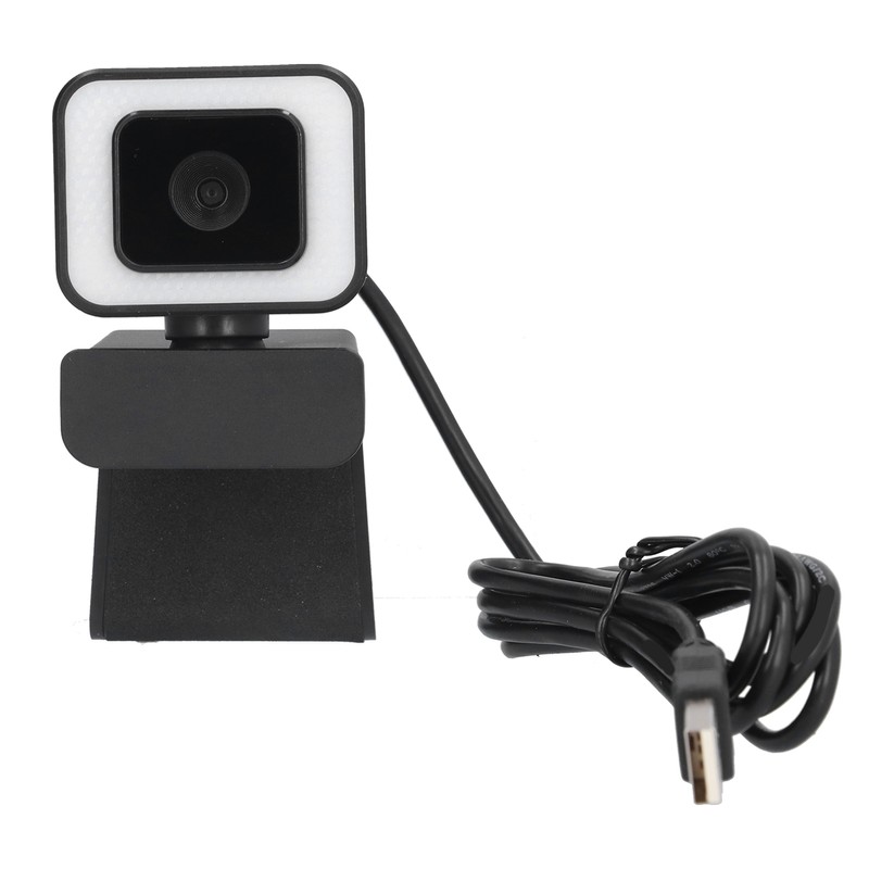USB Webcam 1080p 30fps 360° Rotation HD USB Camera with