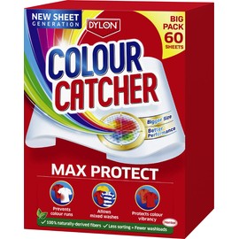 Colour Catcher Max Protect Laundry Sheets, Helps Prevent Colour Run and Protects Brightness - 60 Sheets