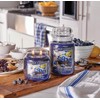 Village Candle Wild Maine Blueberry Large Glass Apothecary Jar Scented