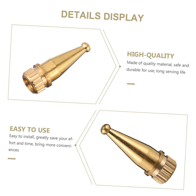 KICHOUSE Copper Feet for Speakers 8pcs Speaker Spike Feet Pad