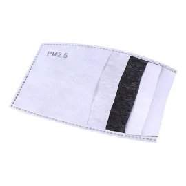 Sapo All Natural 20 Pm2.5 Face Mask Filters With Activated Carbon | 5 Layers