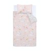 Catherine Lansfield Fairytale Unicorn Single Duvet Cover Set Pink