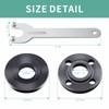 9PCS Angle Grinder Nut Angle Grinder Wrench Kit 5/8-11 Flange