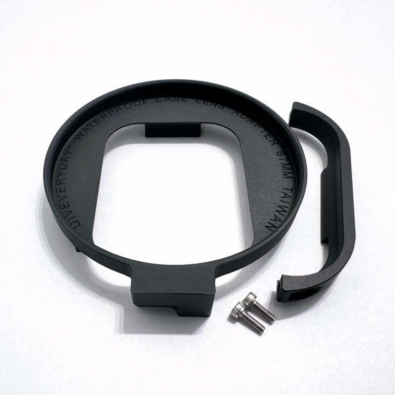 Original Waterproof Case Compatible with DJI Action M67 Lens Adapter