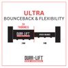 DURA-LIFT Garage Door Double-T Rubber Weather Seal 8' Wide Doors