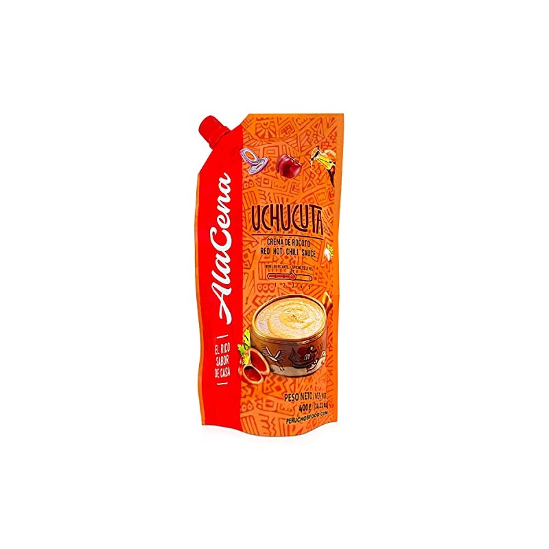 Crema de Rocoto Uchucuta Nuevo Paquete 400 g | Peruvian