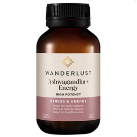 Wanderlust Ashwagandha + Energy 60 Capsules