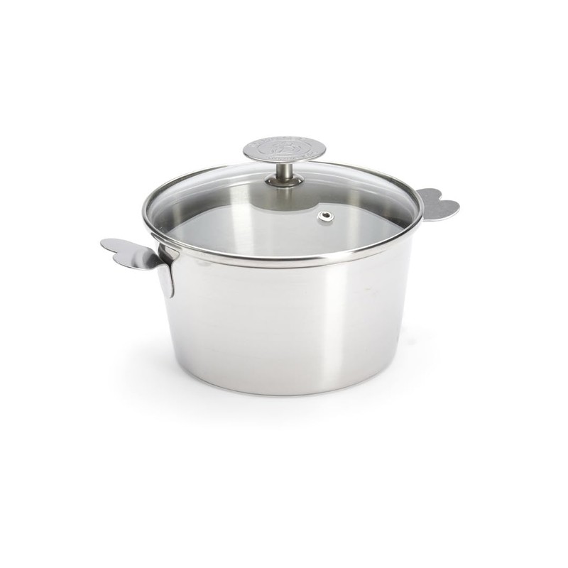 De Buyer 3125.16 Professional Stainless Steel Charlotte Mould without Lid,